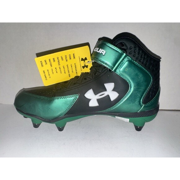 Under Armour UA Renegade Mid D SMS Sample Football Cleats Men’s 9 NEW RARE main image 9